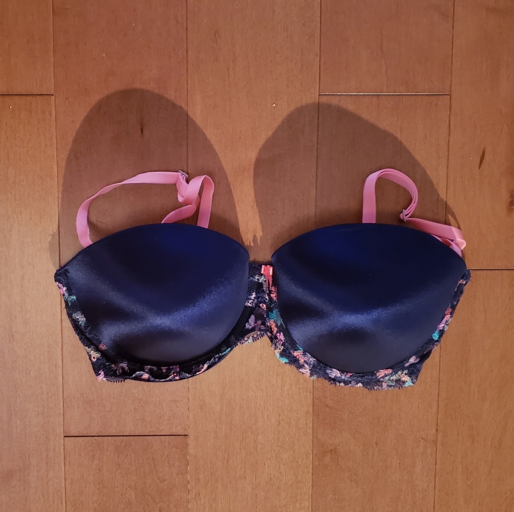 Pink bra
